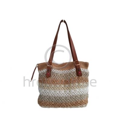 Knitted handbag