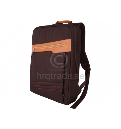 Computer backpack with logo