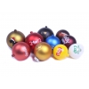 Christmas balls with print