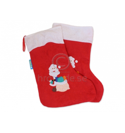 Christmas sock with print