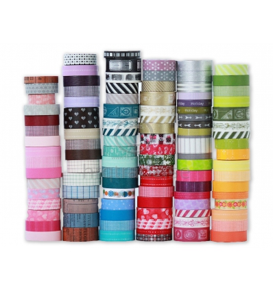 Washi tape med tryck