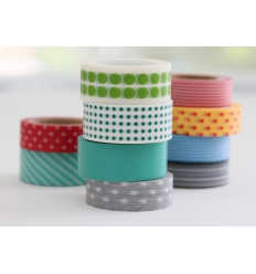 Washi tape med tryck