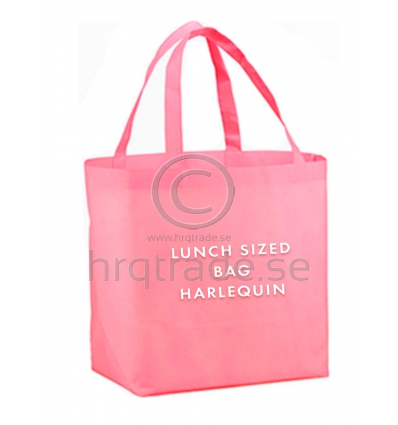 Pink lunch bag