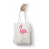 Bomullskasse med er logga - Brand flamingo