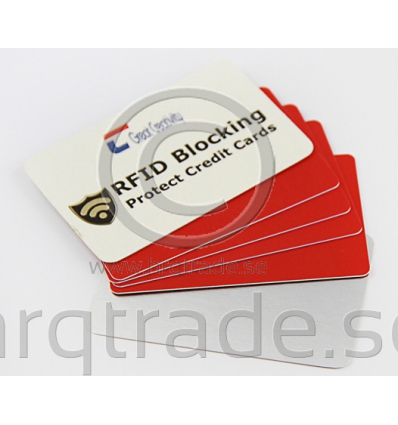 RFID blockeringskort med tryck