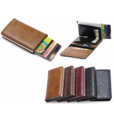 Card holder with RFID blocker