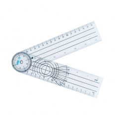 Goniometer with print.