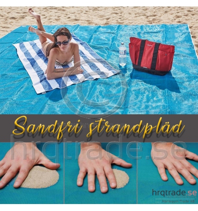 Sandfri strandfilt