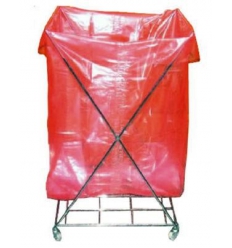 Water soluable plastic laundry bag 