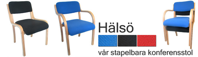 Hälsö - Vår stapelbara konferensstol